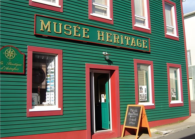 Façade of the Musée Héritage, rue Maître-Georges-Lefèvre