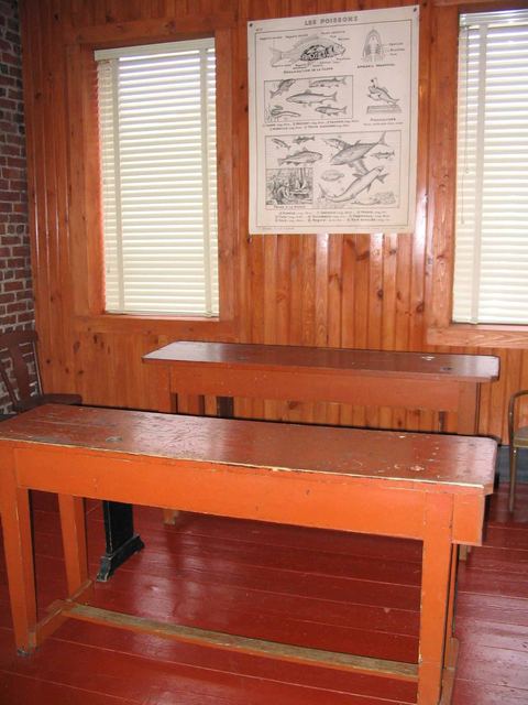 A classroom of long ago