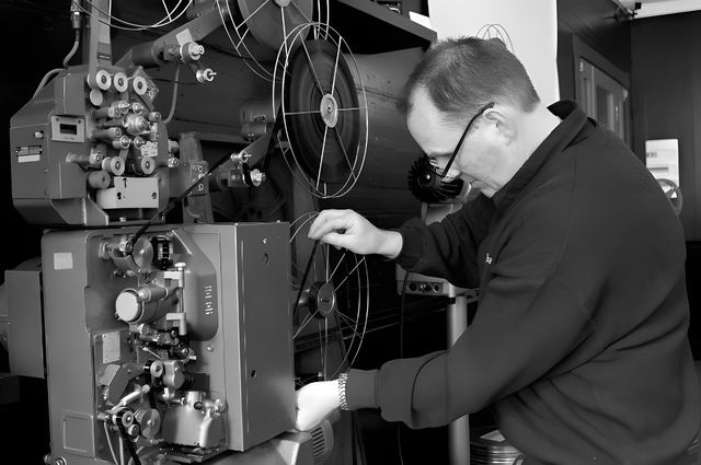 Setting up a projector