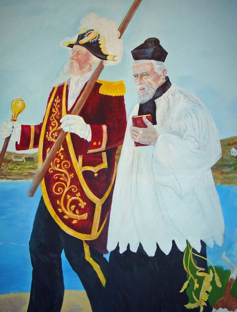 Detail of the mural
